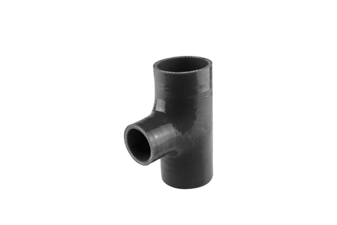 TS-HT225150-BK Turbosmart Silicon Hose Hose Tee 2.25" ID 1.50" spout