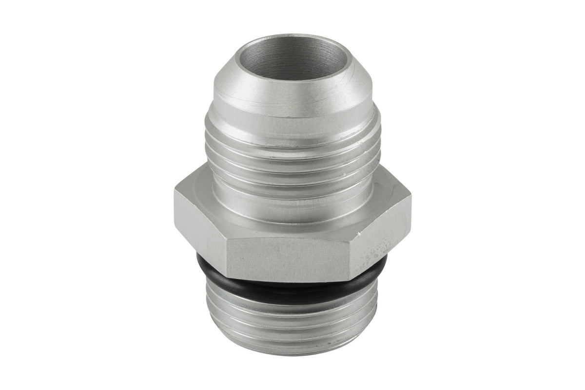 TS-JO-1212-CL Turbosmart Fitting -12 AN Flare to -12 AN ORB Male Straight - Silver